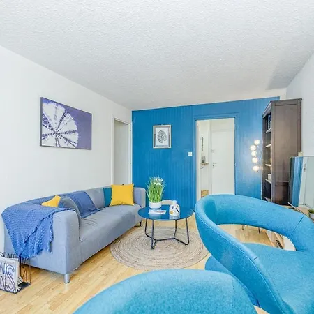 Charming T2, Wifi, Air Conditioning, Balcony 그르노블